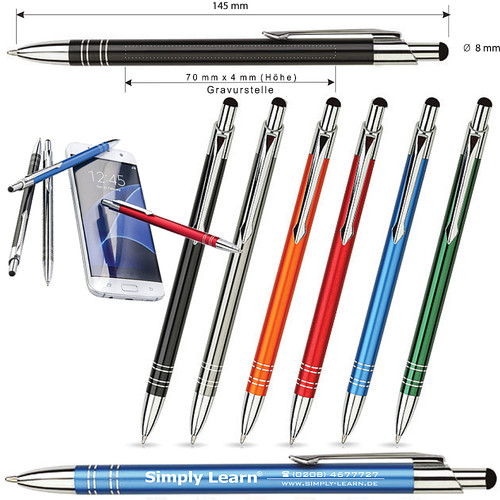 Metallkugelschreiber touch pen - touch,