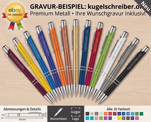 Metall kugelschreiber - metall,