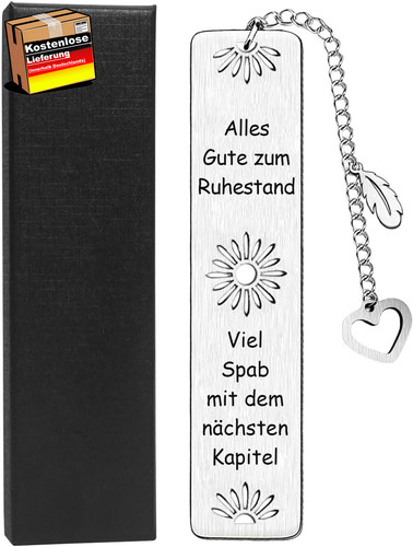 Edelstahl lesezeichen mit - lesezeichen,